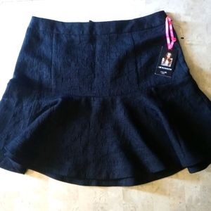 I 😍Ronson flare black mini skirt‎ size 12